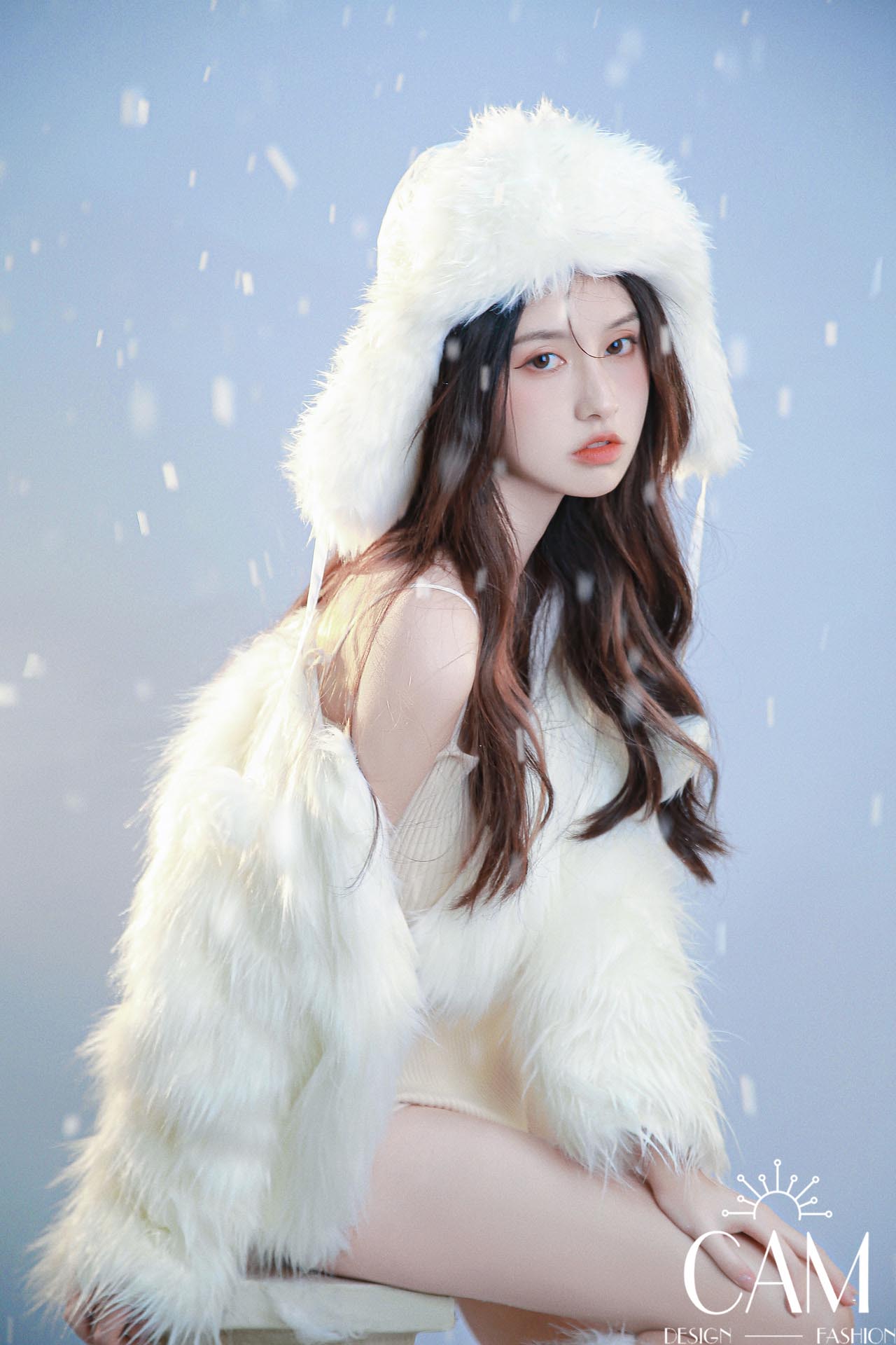 Concept chụp ảnh beauty noel nàng tuyết mới lạ